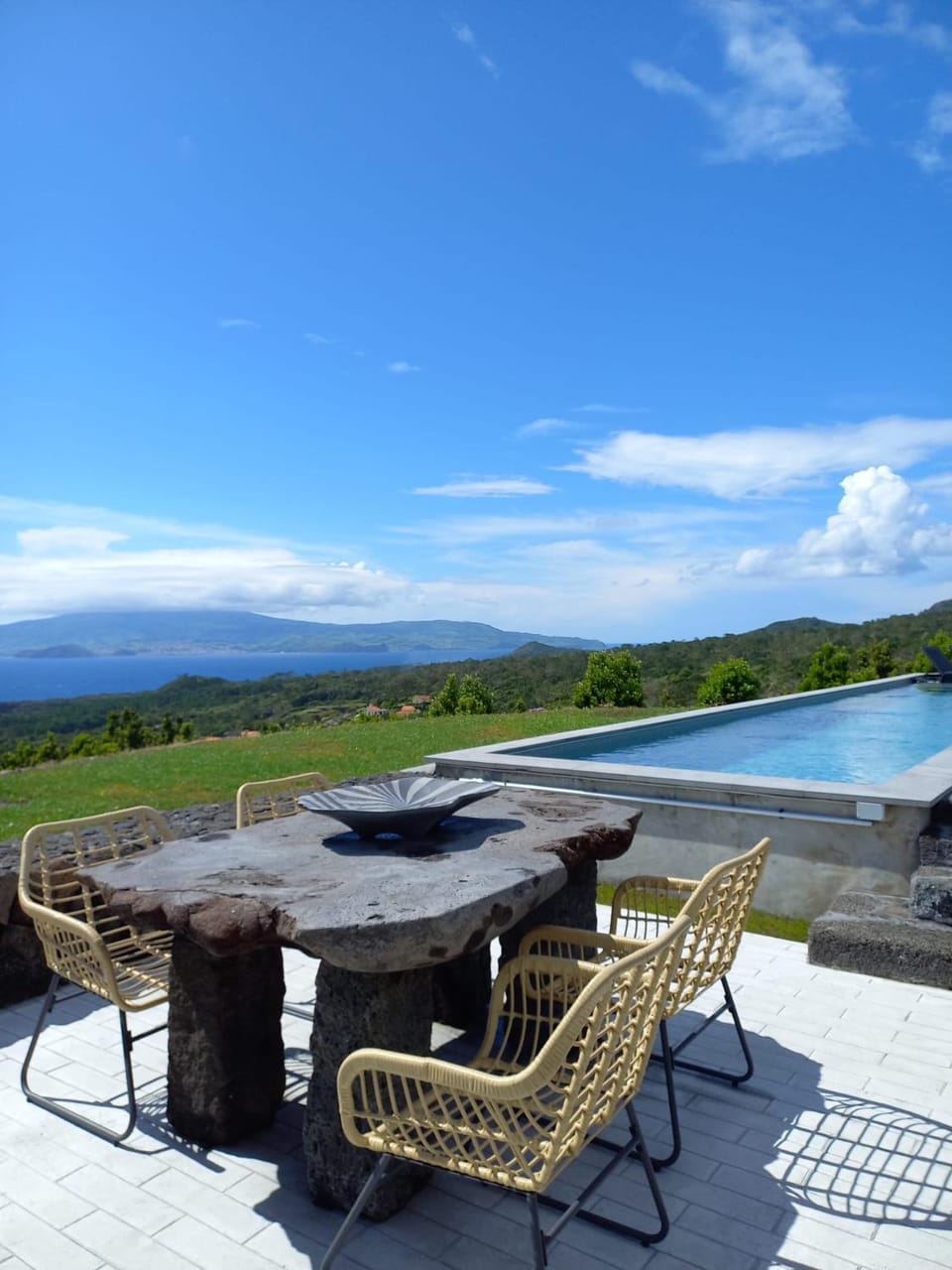 Pool view, Sea view, Swimming pool