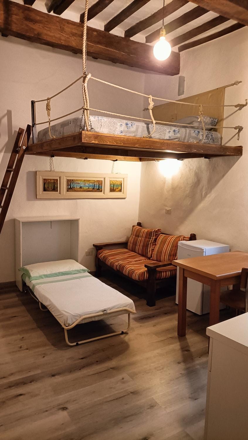 Bed, bunk bed