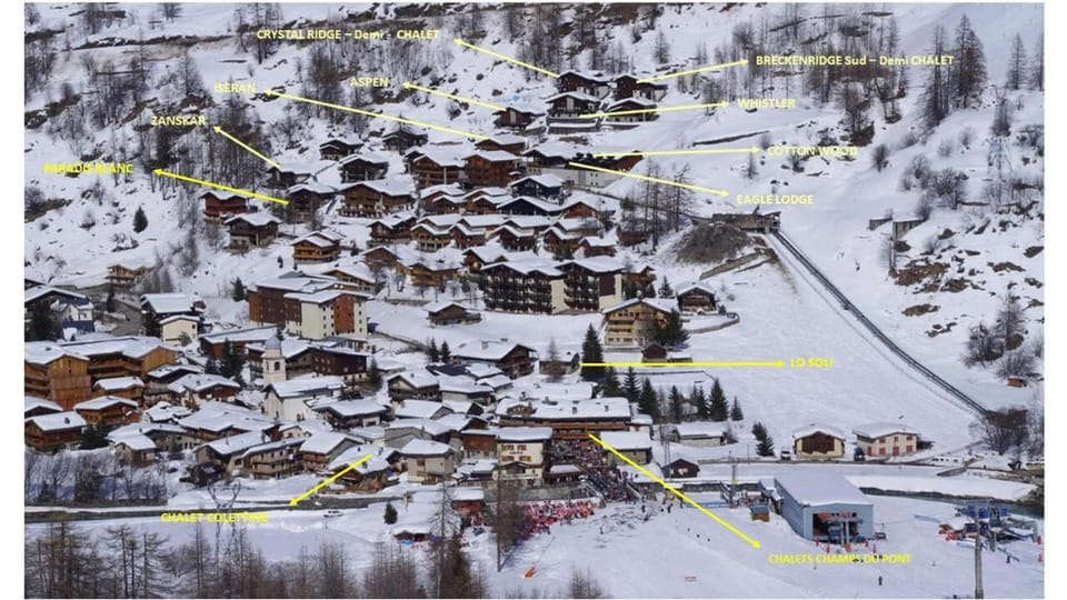 Chalet Les Champs Du Pont - REFUGE 7 Pièces 15 pers. Appartement en chalet - 180m² MAE-6668 Chalet in Tignes