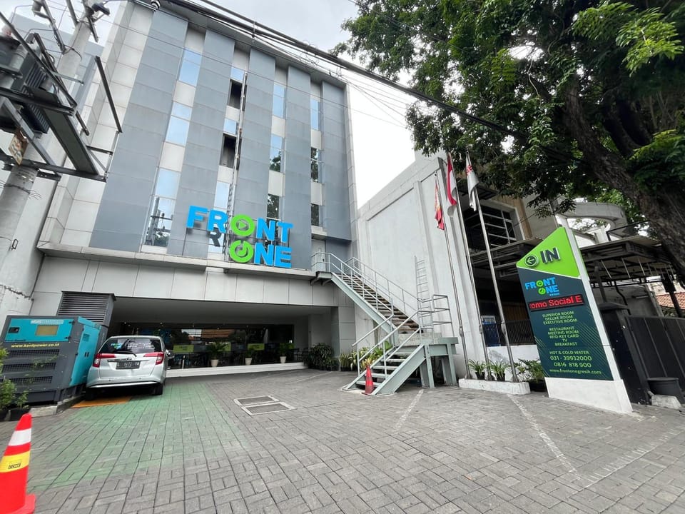 Property building, Day, Parking