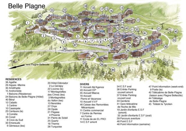 Résidence Callisto - Appartement tout confort · Skis aux pieds · Vue pistes MAE-3668 Apartment in Mâcot-la-Plagne