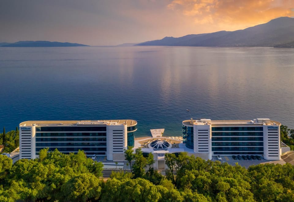 Property building, Natural landscape, Sea view