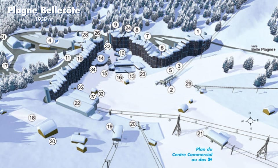 Résidence Les Glaciers 1 Et 2 - Studio fonctionnel · Accès direct aux pistes · Vue sur la vallée MAE-3778 Apartment in Mâcot-la-Plagne