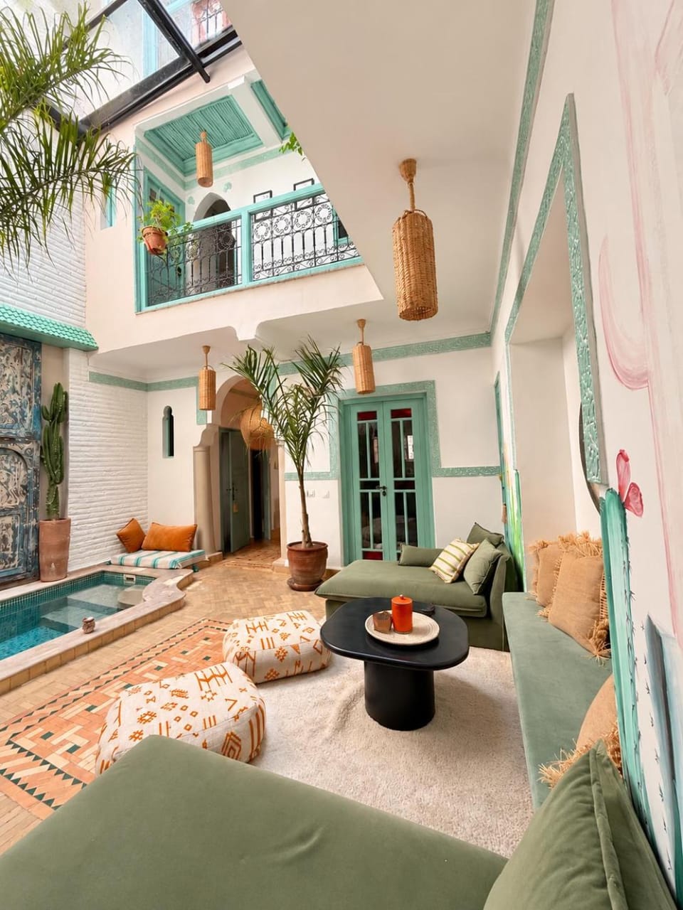 Riad Gasämbre avec piscine au coeur de la Médina Riad in Marrakesh