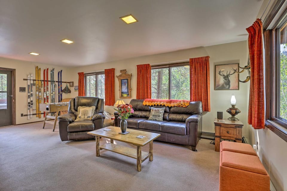 Walk to Town: Updated Frisco Cabin w/ 2 Decks! Cabin in Frisco
