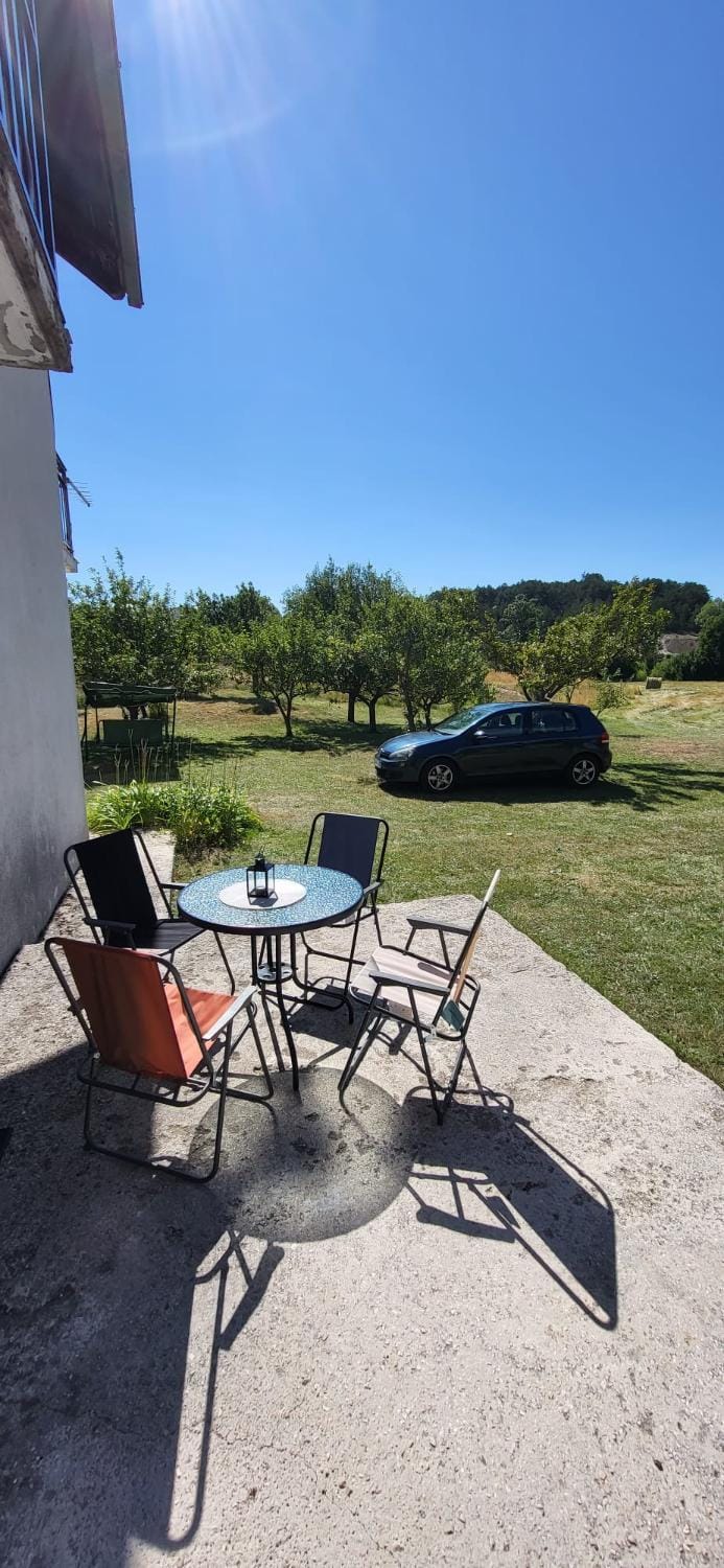 Day, Natural landscape, Garden, Seating area, Garden view, sunbed
