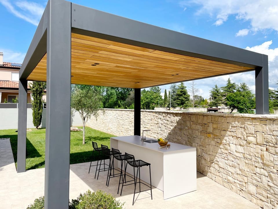 Patio, Garden, Dining area