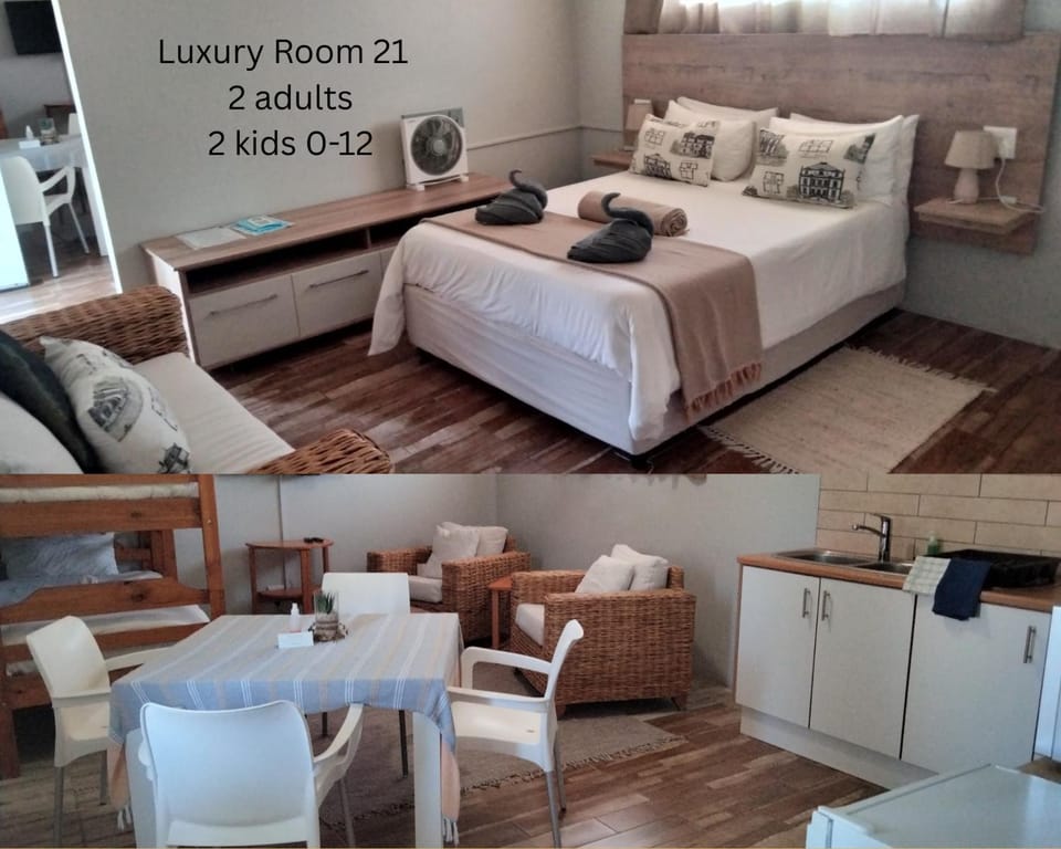 Bed, TV and multimedia, Coffee/tea facilities, Kitchen or kitchenette, Living room, Photo of the whole room, Seating area, Bedroom