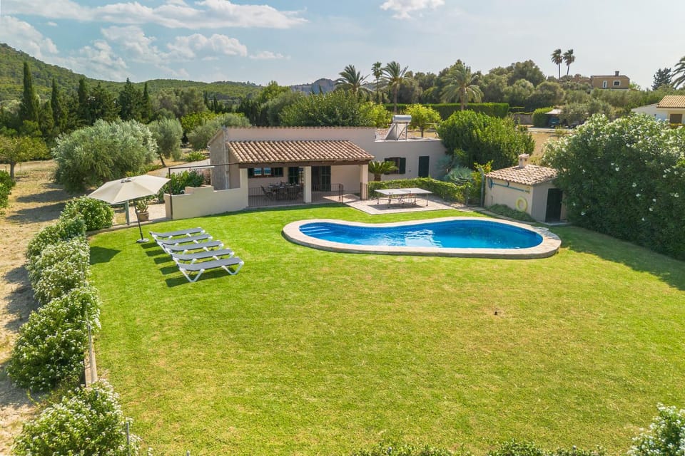 Property building, Natural landscape, Garden view, Pool view, Swimming pool