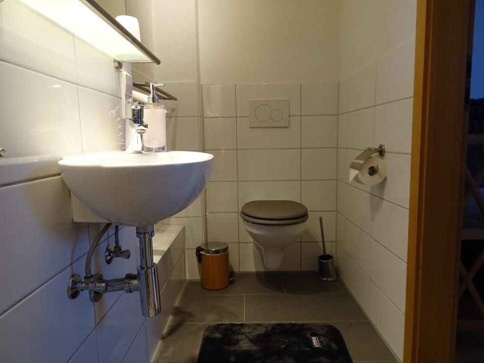 Bathroom, Living room