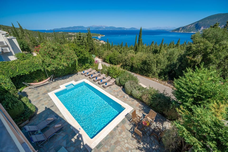 Garden House, up to 8px 1km from Fiskardo Villa in Cephalonia