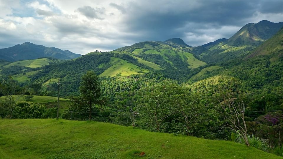Garden view, Mountain view