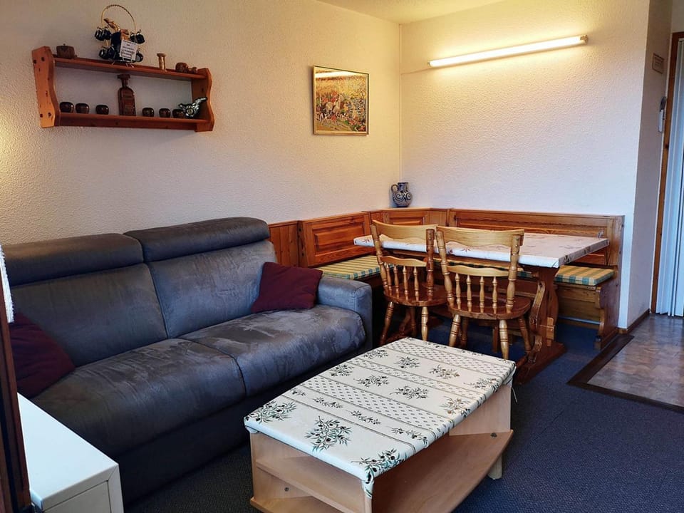 Studio cabine fonctionnel pour 6 pers. au pied des pistes - Parking inclus - FR-1-595-5 Cabin in Notre-Dame-de-Bellecombe