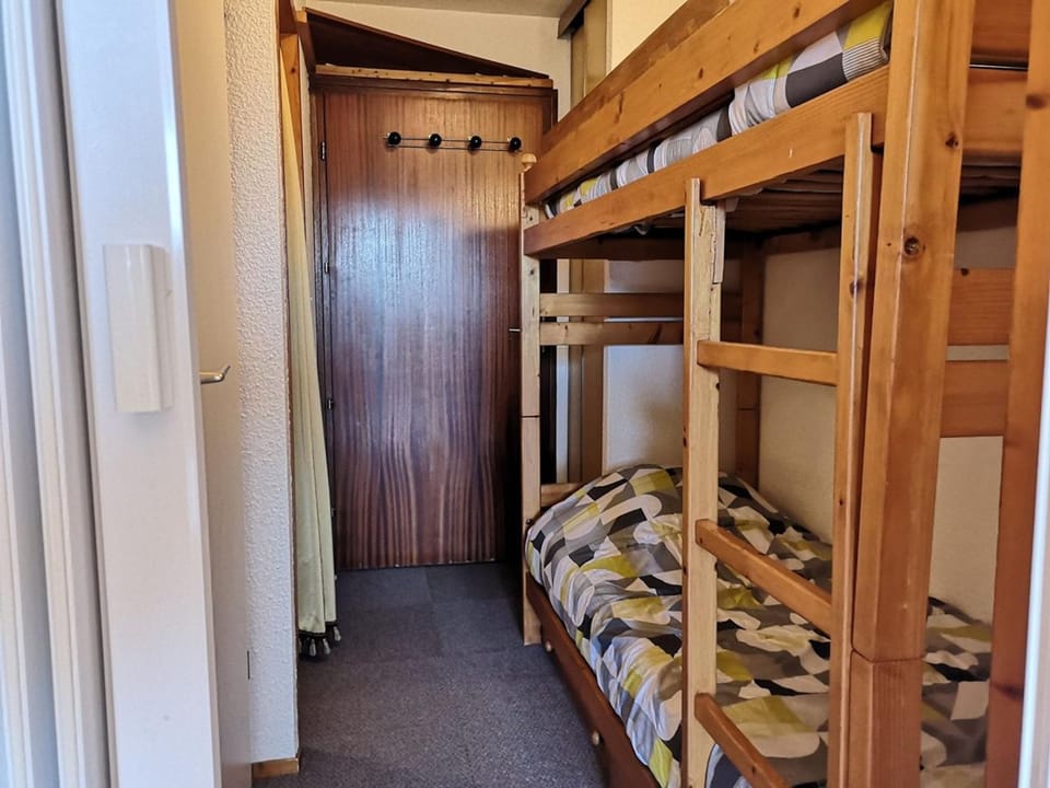 Studio cabine fonctionnel pour 6 pers. au pied des pistes - Parking inclus - FR-1-595-5 Cabin in Notre-Dame-de-Bellecombe