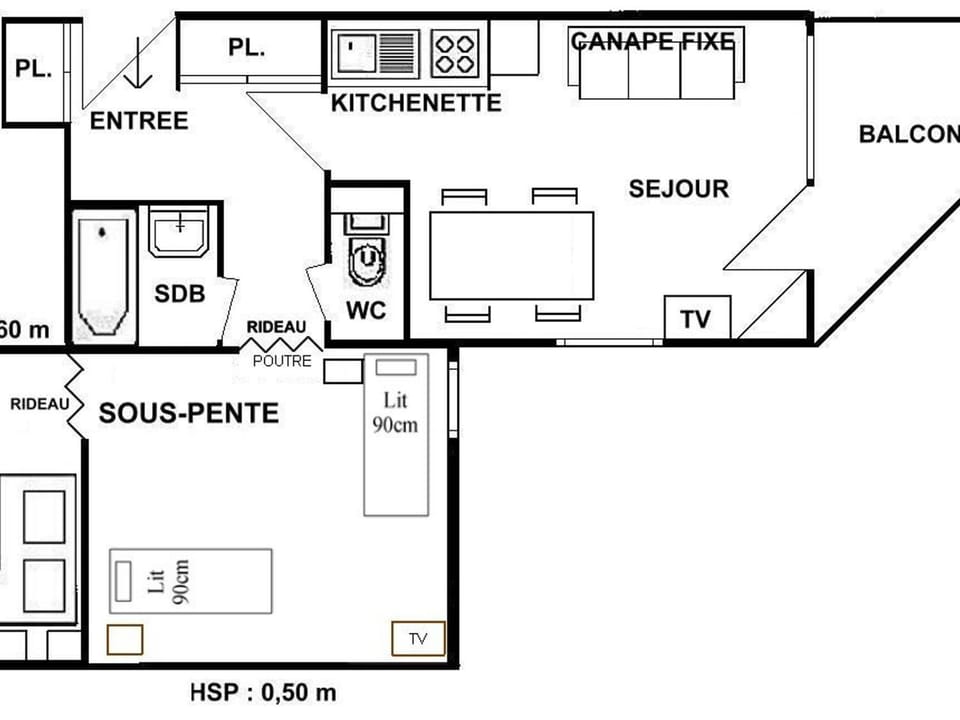 Studio Les Saisies pour 4 - Près des pistes - FR-1-594-150 Apartment in Villard-sur-Doron