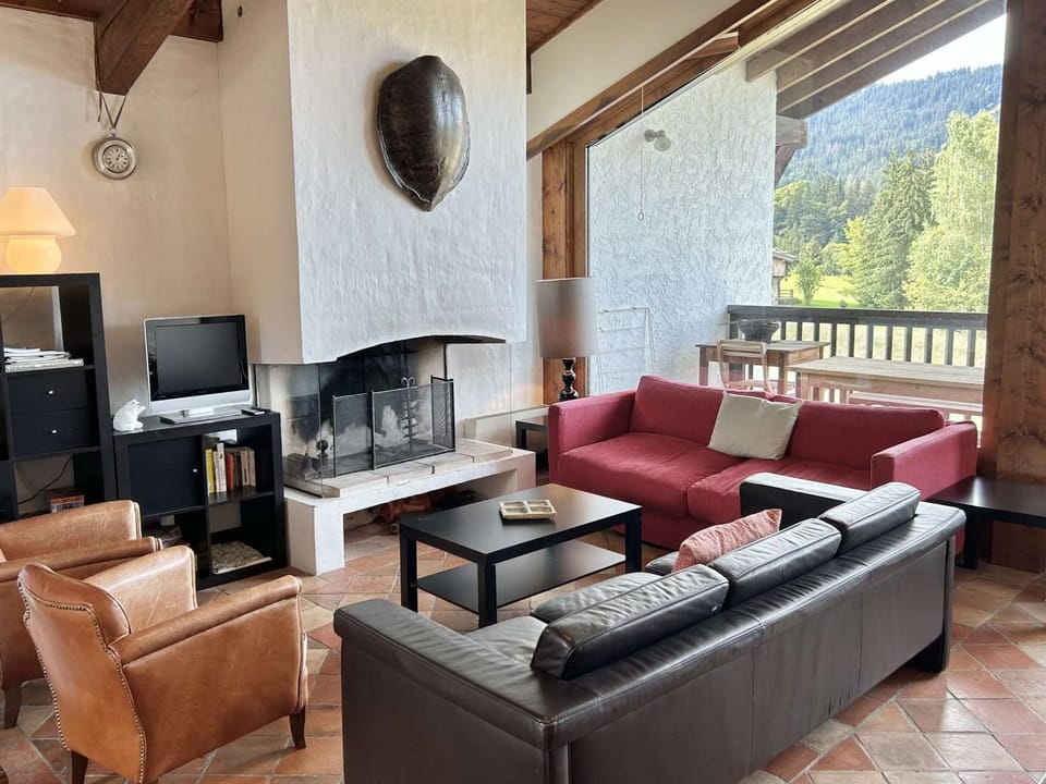Duplex 4 pièces, 8 couchages, jardin, parking, près des pistes - FR-1-597-3 Apartment in Megève
