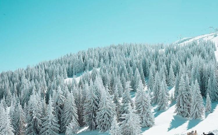 Natural landscape, Winter, Hiking, Mountain view