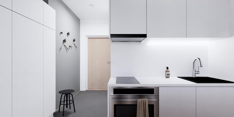 Kitchen or kitchenette