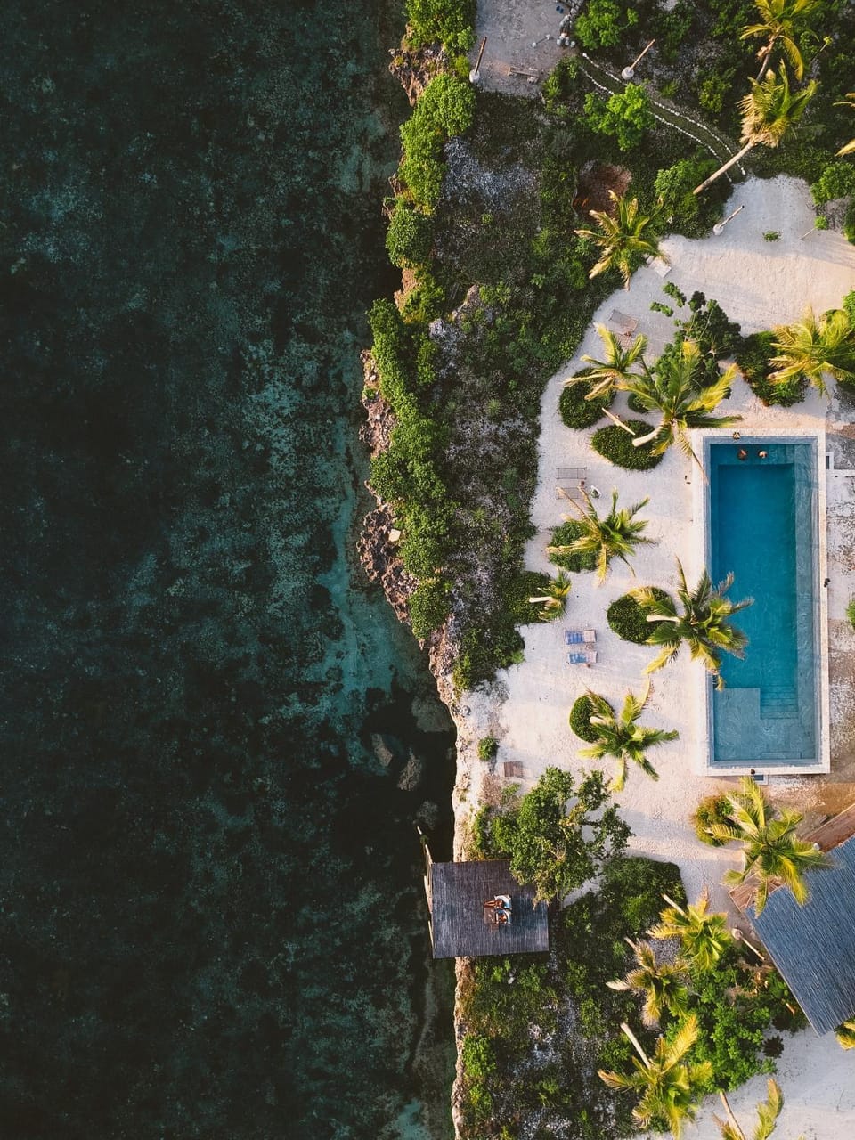 Bird's eye view, Swimming pool