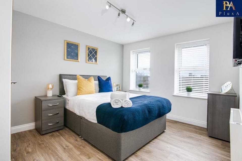 Luxury Stay, Private, Parking, JQ Gem- Pluxa Blue Marble Luxury Stay Apartment in Birmingham