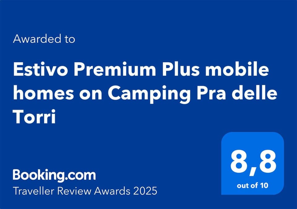 Estivo Premium Plus mobile homes on Camping Pra delle Torri Campground/ 
RV Resort in Veneto