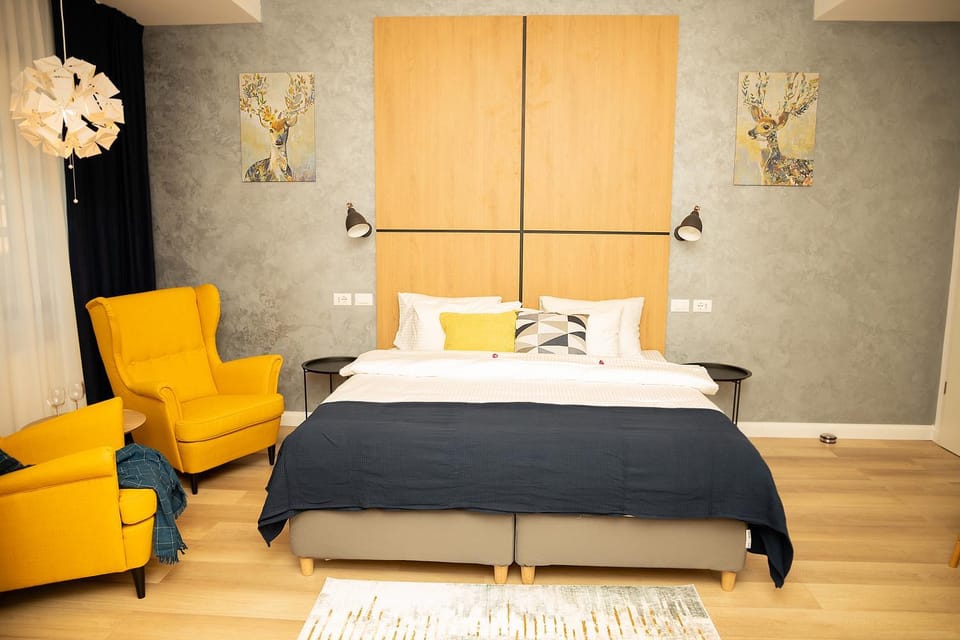 Bed, Coffee/tea facilities, Photo of the whole room, Bedroom