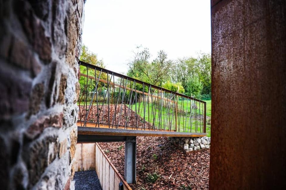 Amazon Corten House in Wallonia, Belgium