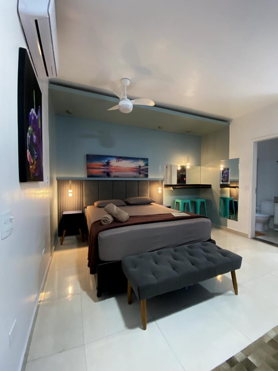 Communal lounge/ TV room, Bedroom
