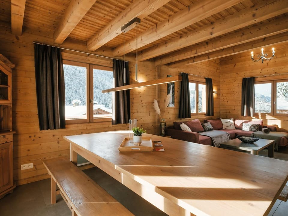 Chalet 4★, 8 pers, cosy, proche pistes, La Clusaz - FR-1-304-262 Chalet in La Clusaz