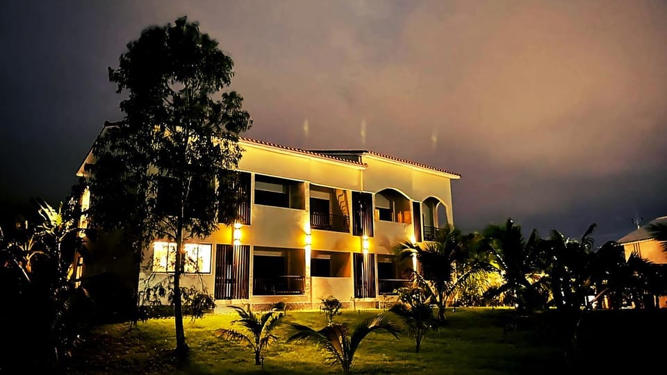 Property building, Sunset