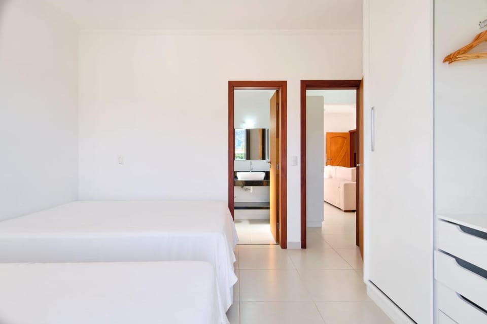 Apartamento no Itagua, vista panorâmica do mar, ótima localização - Edifício Mikonos Apartment in Ubatuba