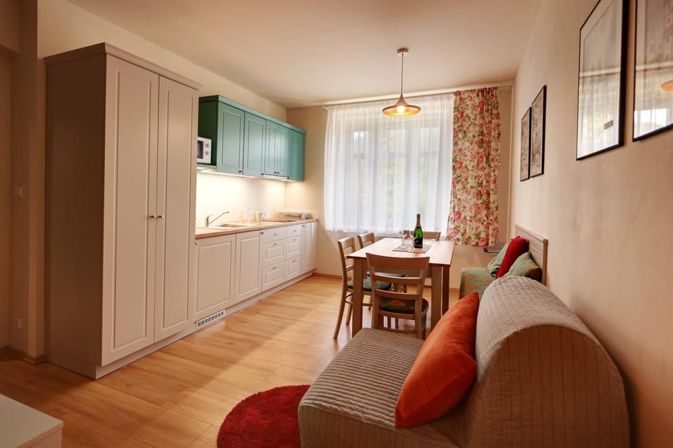 Kitchen or kitchenette, Living room, Dining area, wardrobe