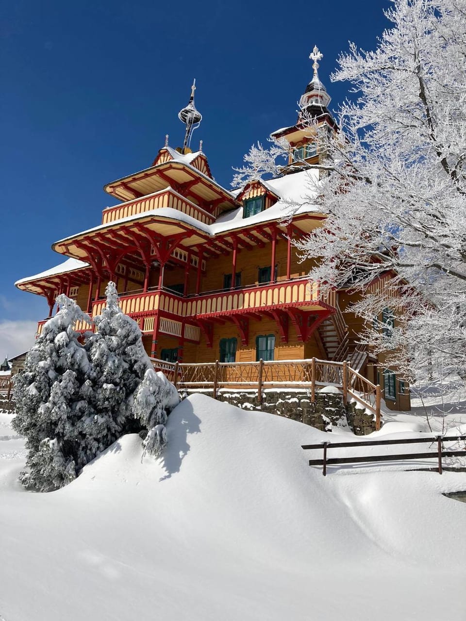 Property building, Winter