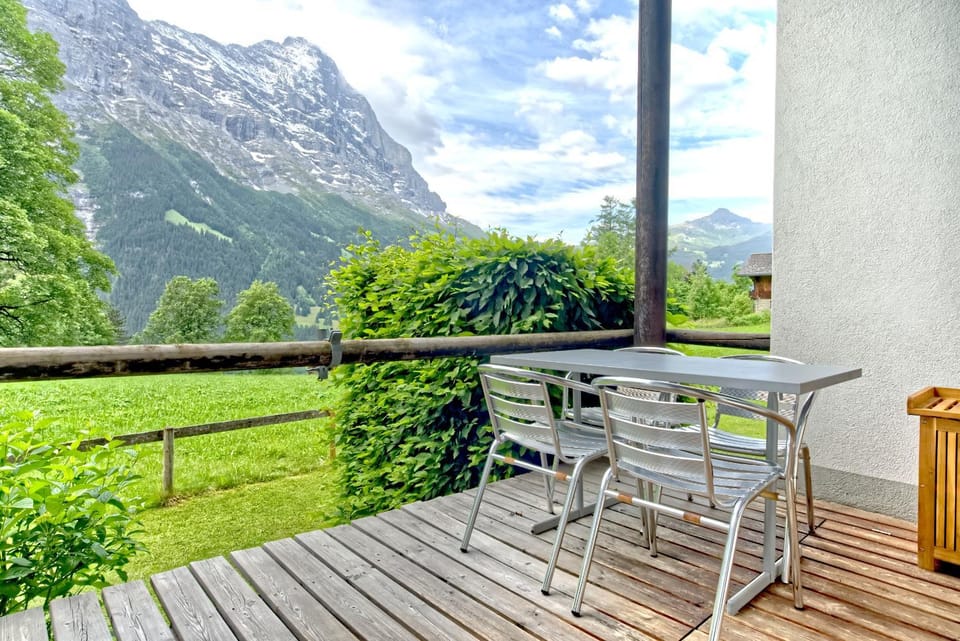Natural landscape, Dining area, Mountain view