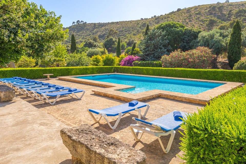 Property building, Living room, Swimming pool