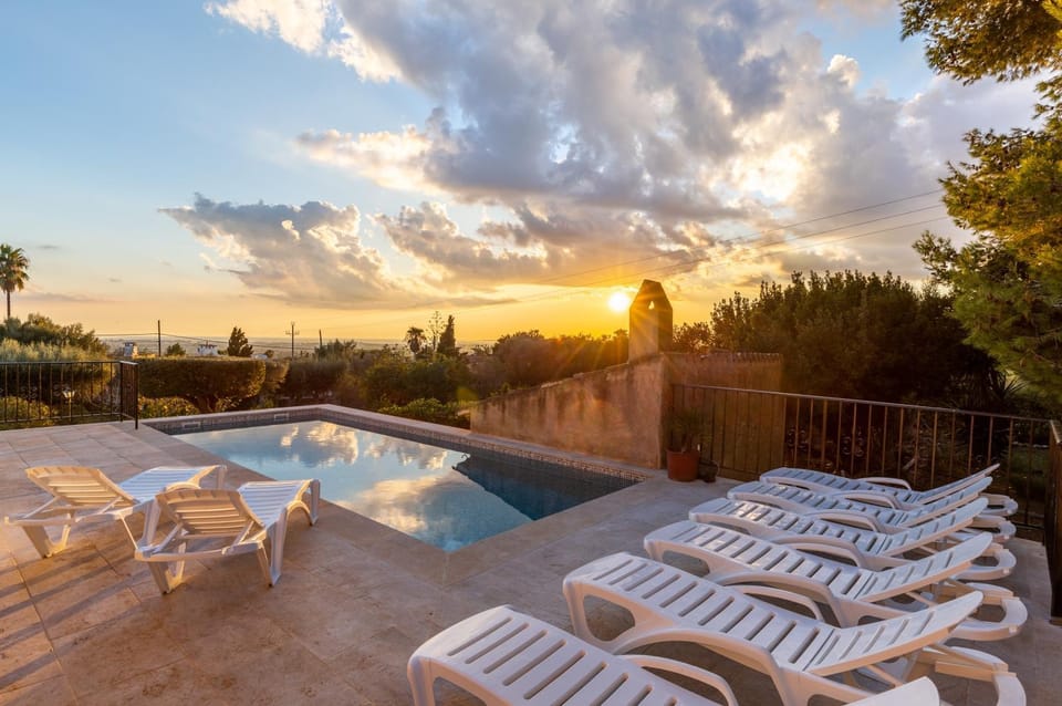 Property building, Living room, Swimming pool
