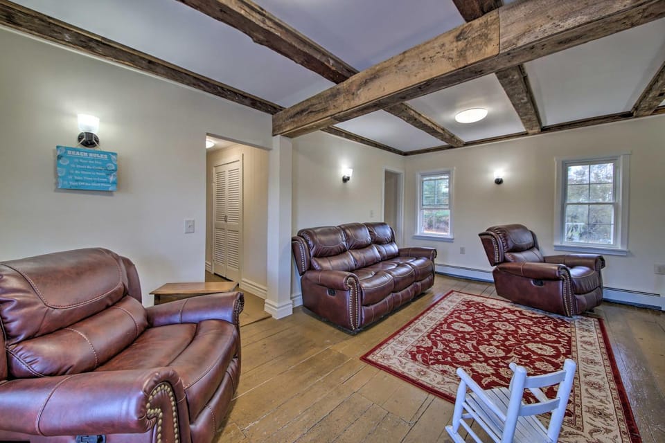 Riverfront Coastal Escape with Deep Water Dock! House in Edgecomb