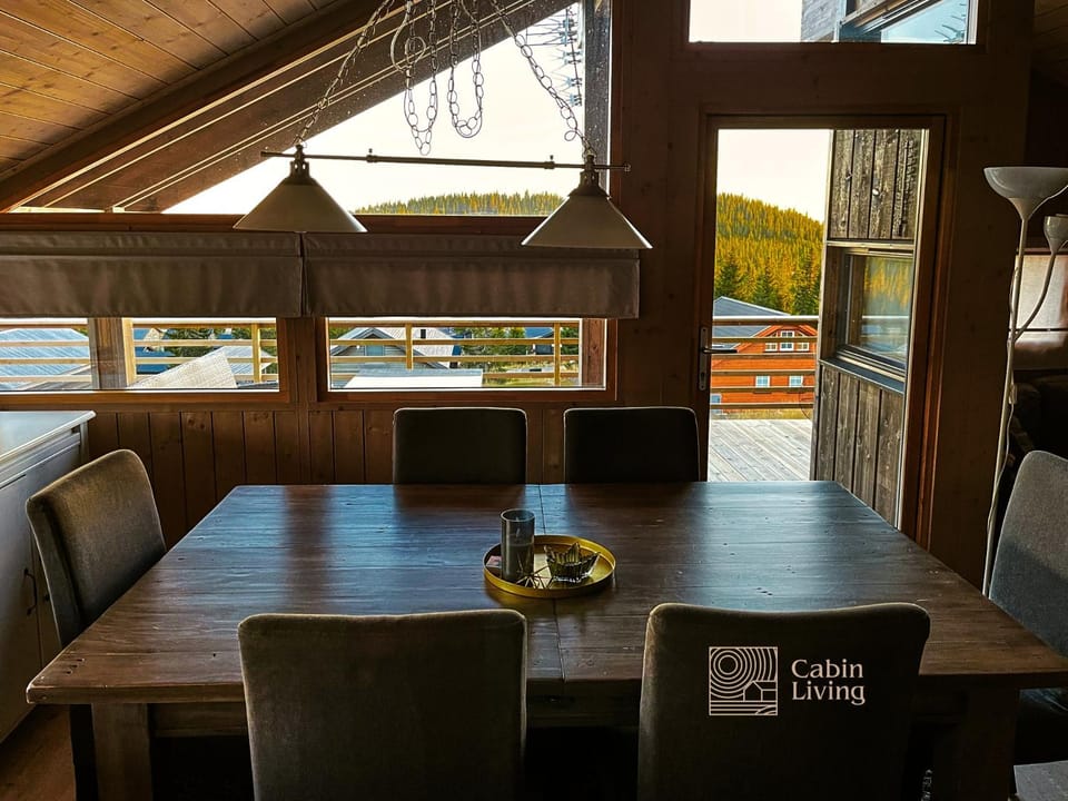 Modern sports cabin on Sjusjøen with sauna and waxing room Cabin in Innlandet