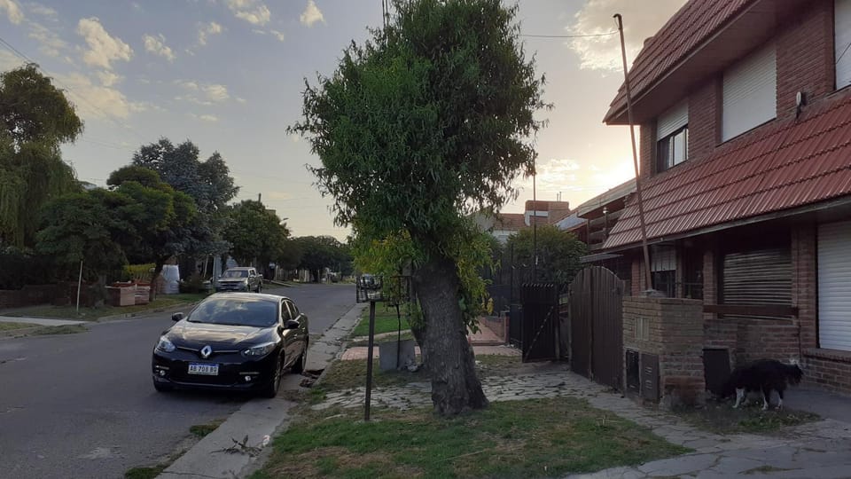 Quiet street view