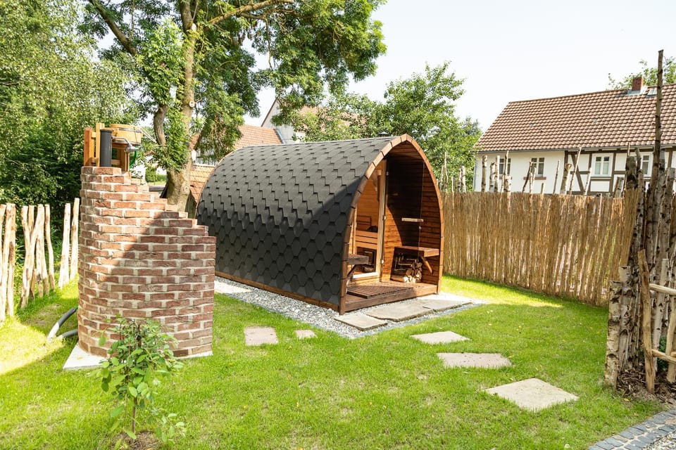 Sauna, Garden view