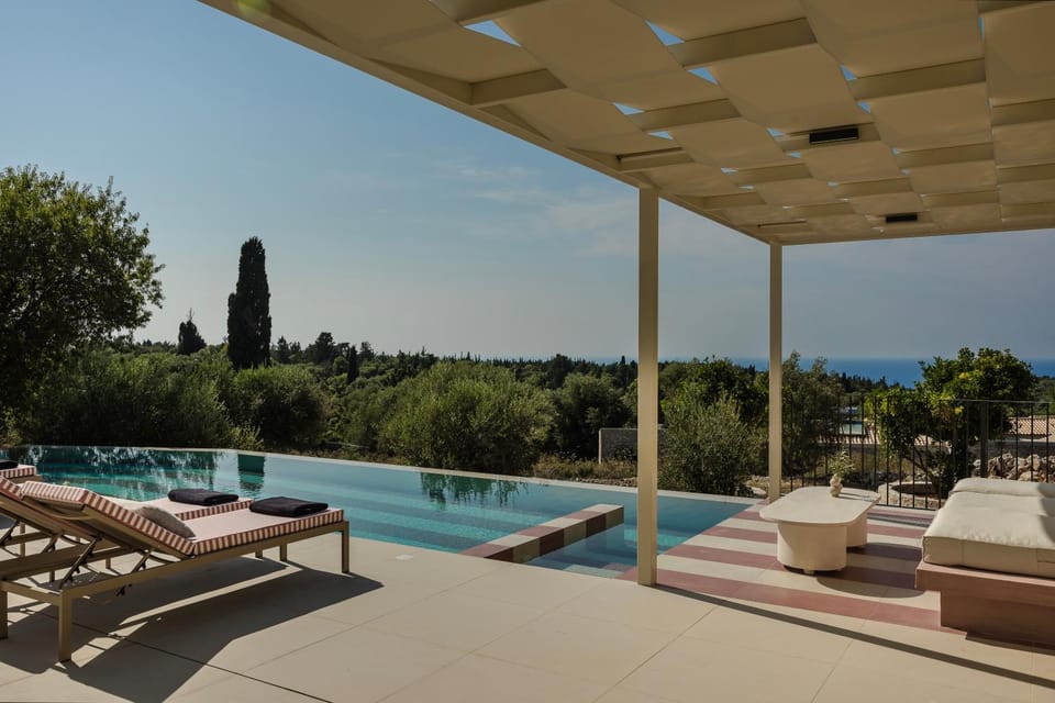 Majestic Stone Villa Sea View Pool Villa in Cephalonia