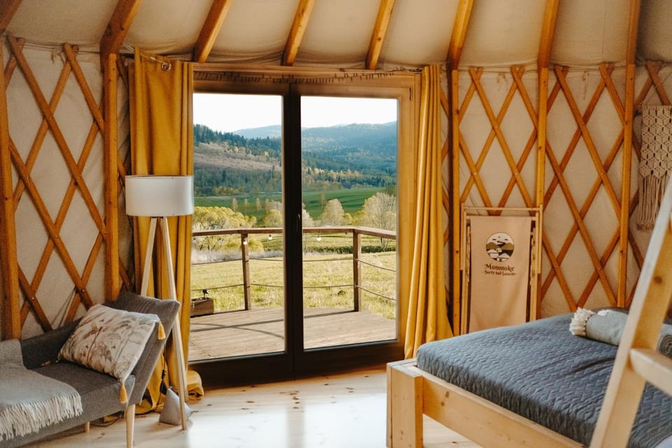 Jurty nad Sanem Luxury tent in Lviv Oblast