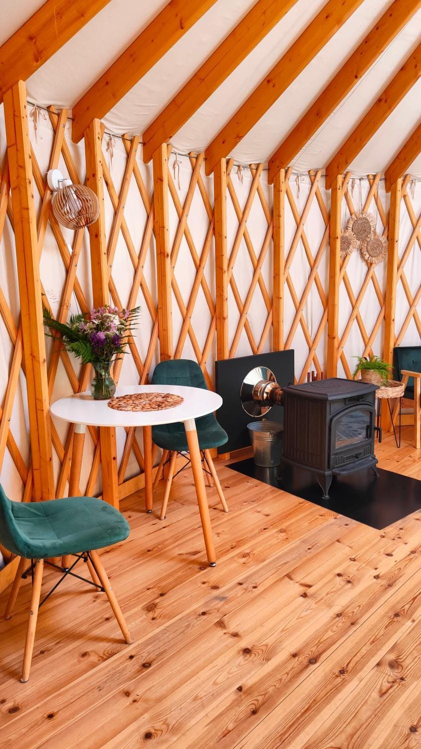 Jurty nad Sanem Luxury tent in Lviv Oblast