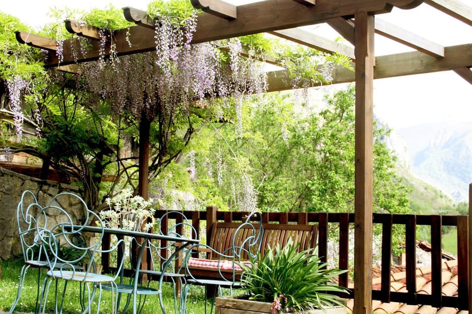 Property building, Natural landscape, Mountain view