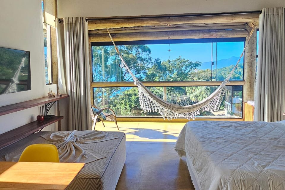 Bed, Natural landscape, View (from property/room), Photo of the whole room
