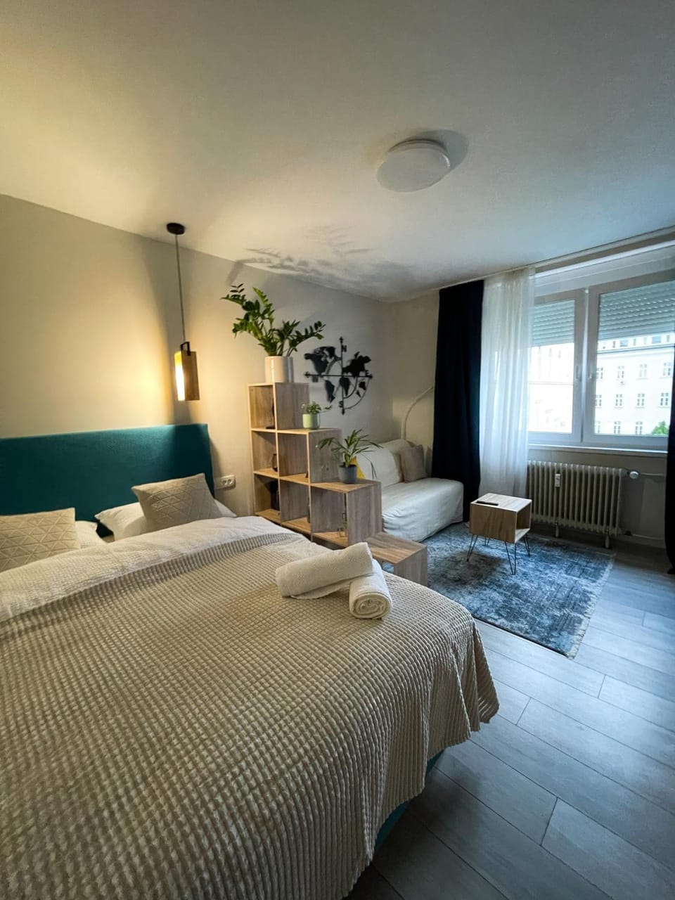 Living room, Bedroom