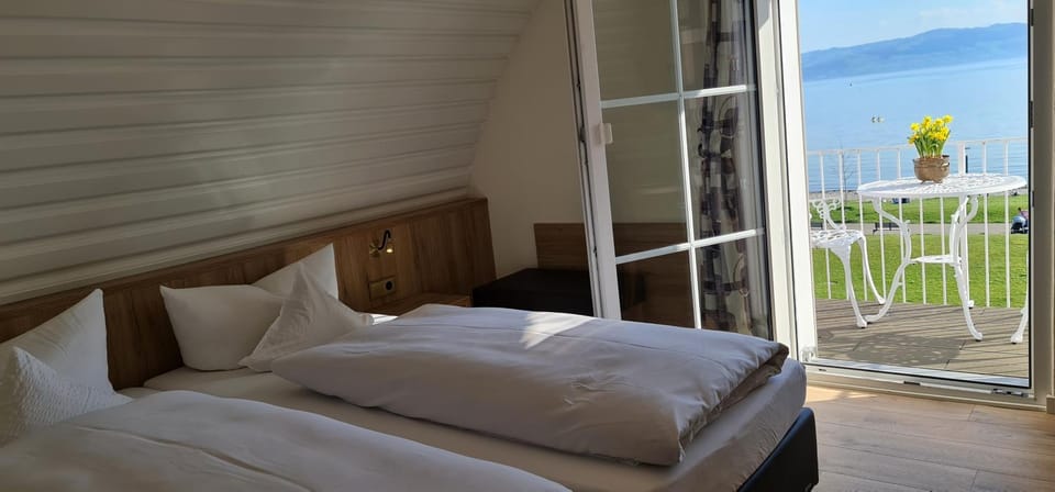 Bed, Natural landscape, View (from property/room)