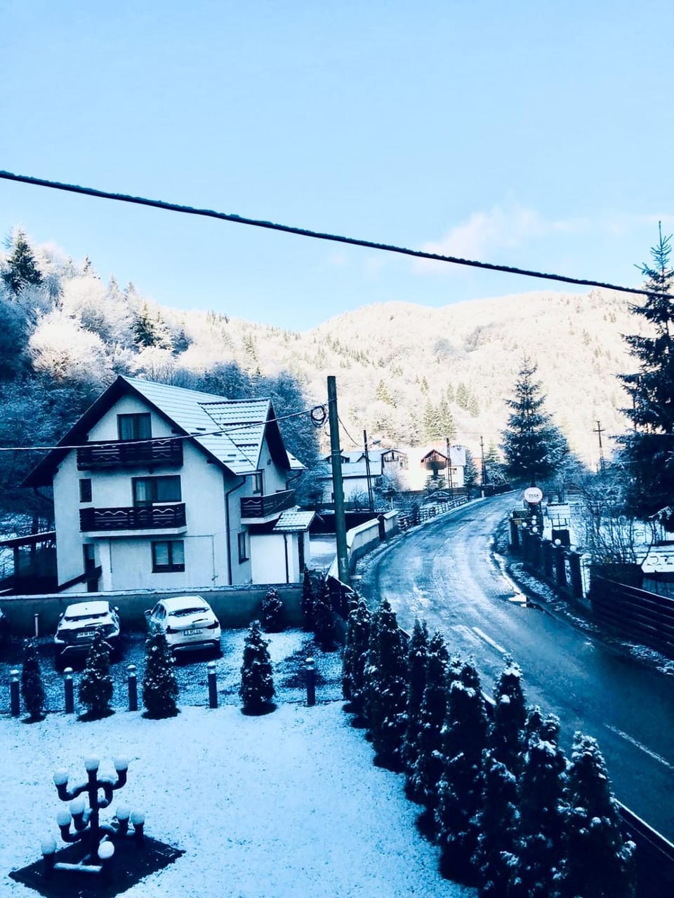 Day, Natural landscape, Winter, Mountain view
