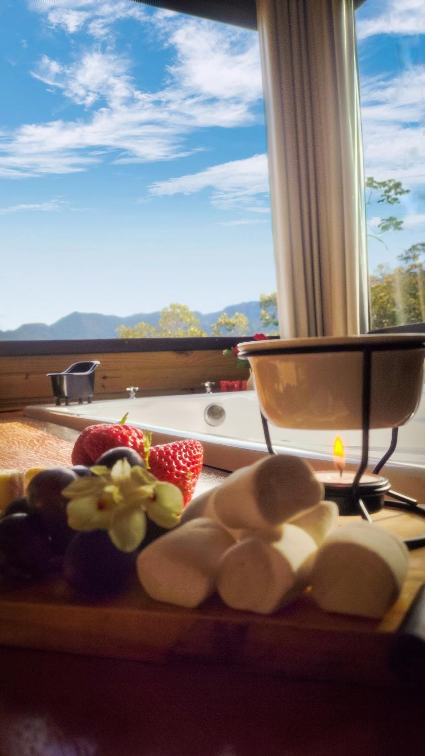 Natural landscape, Hot Tub, Mountain view