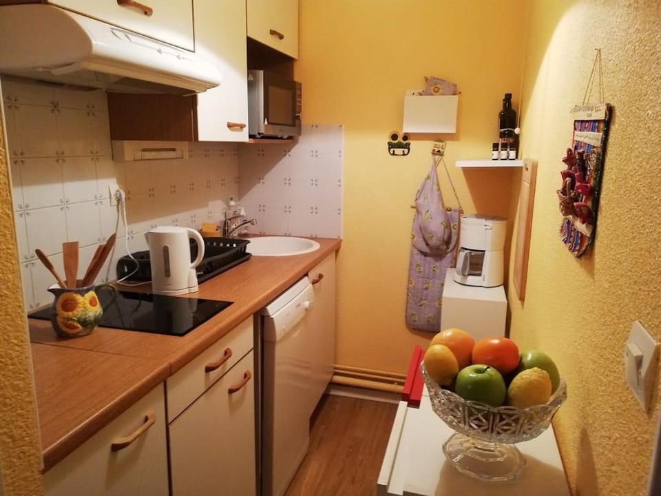 Appartement 2 pièces cabine avec balcon, parking, animaux admis, Wi-Fi - FR-1-313-195 Cabin in Catalonia